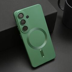 Zastitna maska (futrola) ELEGANT MAGSAFE - Samsung S941 Galaxy S26 5G zelena (MS).