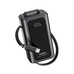 Univerzalna Back Up Baterija Moxom MX-PB166 Hurricane PD 20W + QC 22.5W 10000mAh crni (MS).