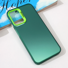 Zastitna maska (futrola) providna - Samsung A146B Galaxy A14 4G/5G zelena.