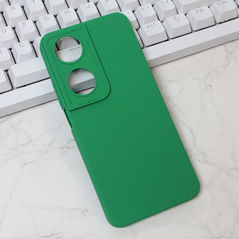 Zastitna maska (futrola) Silikon Pro Camera - Huawei Honor X7b zelena.