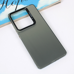 Zastitna maska (futrola) providna - Xiaomi Redmi Note 13 Pro 4G crna.