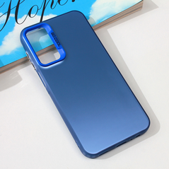 Zastitna maska (futrola) providna - Samsung A256 Galaxy A25 5G plava.