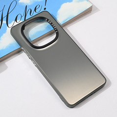 Zastitna maska (futrola) providna - Xiaomi Redmi Note 14 Pro Plus 5G crna.