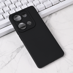 Zastitna maska (futrola) Silikon Pro Camera - Xiaomi Redmi Note 14s crna.