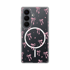 Zastitna maska (futrola) print Magsafe - Samsung S941 Galaxy S26 Cute Bows.