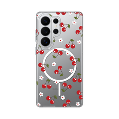Zastitna maska (futrola) print Magsafe - Samsung S948 Galaxy S26 Ultra Cute Cherries.