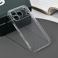 Zastitna silikonska maska (futrola) Skin - iPhone 17 Pro Transparent.