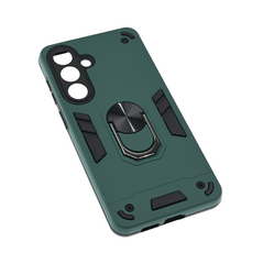 Zastitna maska (futrola) Hard Ring - Samsung S946 Galaxy S26 Plus tamno zelena.
