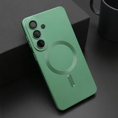 Zastitna maska (futrola) ELEGANT MAGSAFE - Samsung S946 Galaxy S26 Plus 5G zelena (MS).