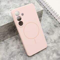 Zastitna maska (futrola) FLEX MagSafe - Samsung S946 Galaxy S26 Plus 5G roze (MS).