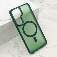 Zastitna maska (futrola) SILKY MAGSAFE II - Samsung S946 Galaxy S26 Plus 5G zelena (MS).