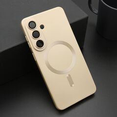 Zastitna maska (futrola) ELEGANT MAGSAFE - Samsung S946 Galaxy S26 Plus 5G zlatna (MS).