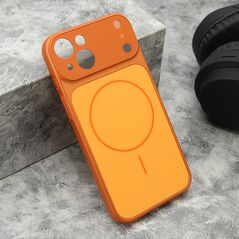 Zastitna maska (futrola) DEFINE MagSafe - iPhone 13 (6.1) narandzasta (MS).
