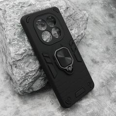 Zastitna maska (futrola) Square ring - Xiaomi Redmi Note 14 Pro 4G crna (MS).