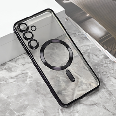 Zastitna maska (futrola) Magsafe Lux - Samsung S731B Galaxy S25 FE crna.