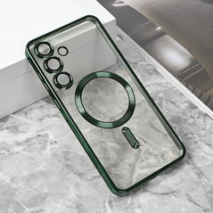 Zastitna maska (futrola) Magsafe Lux - Samsung S731B Galaxy S25 FE zelena.