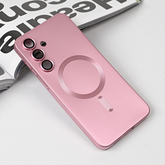 Zastitna maska (futrola) Magsafe Chrome - Samsung S731B Galaxy S25 FE roze.