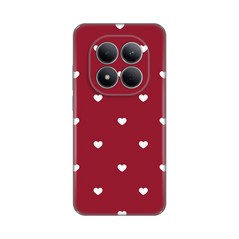 Zastitna ultra tanka (skin) maska / futrola PRINT - Xiaomi Redmi Note 15 Pro 5G Burgundy Hearts.