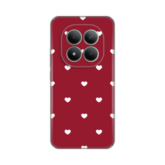 Zastitna ultra tanka (skin) maska / futrola PRINT - Xiaomi Redmi Note 15 Pro Plus 5G Burgundy Hearts.