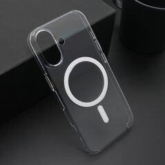 Zastitna maska (futrola) AMBER CLEAR MagSafe - iPhone 17 providna (MS).