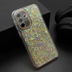 Zastitna maska (futrola) CRYSTAL GLOW - Samsung A376 Galaxy A37 5G narandzasta (MS).