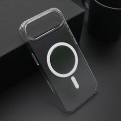 Zastitna maska (futrola) AMBER CLEAR MagSafe - iPhone 17 Air providna (MS).