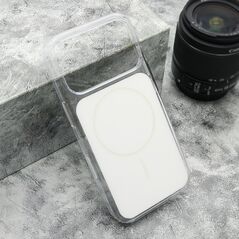 Zastitna maska (futrola) AMBER MagSafe - iPhone 17 Pro bela (MS).