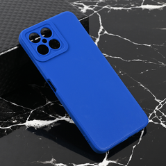 Zastitna maska (futrola) Teracell Giulietta - Huawei Honor X8 mat plava.