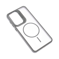 Zastitna maska (futrola) Magsafe Pastel Pop - Samsung S731B Galaxy S25 FE siva.