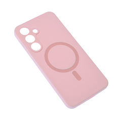 Zastitna maska (futrola) Magsafe Pure color - Samsung S731B Galaxy S25 FE roze.
