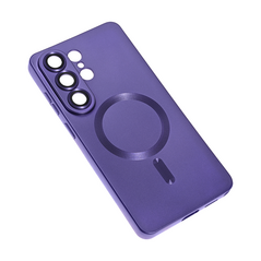 Zastitna maska (futrola) Magsafe Chrome - Samsung S948 Galaxy S26 Ultra ljubicasta.