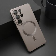 Zastitna maska (futrola) ELEGANT MAGSAFE - Samsung S948 Galaxy S26 Ultra 5G siva (MS).