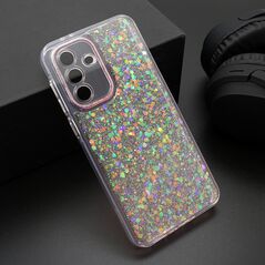 Zastitna maska (futrola) CRYSTAL GLOW - Samsung A376 Galaxy A37 5G roze (MS).