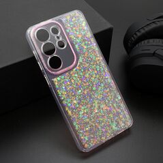 Zastitna maska (futrola) CRYSTAL GLOW - Samsung S948 Galaxy S26 Ultra 5G roze (MS).
