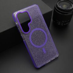 Zastitna maska (futrola) SPARKLING LOOK MagSafe - Samsung S948 Galaxy S26 Ultra 5G ljubicasta (MS).