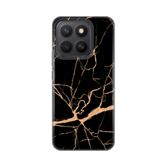 Zastitna silikonska maska (futrola) PRINT - Huawei Honor X8c All crni.