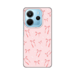 Zastitna silikonska maska (futrola) PRINT - Xiaomi Redmi Note 14 4G (SRB) Bow.