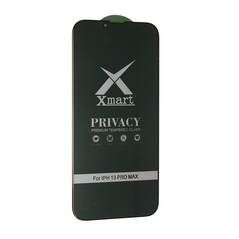 Staklena folija (zastitno kaljeno staklo) za ekran X mart 9D Privacy - iPhone 13 Pro Max/14 Plus 6.7.