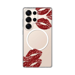 Zastitna maska (futrola) print Magsafe - Samsung S928B Galaxy S24 Ultra Kisses.