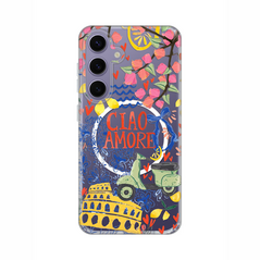 Zastitna maska (futrola) print Magsafe - Samsung S921B Galaxy S24 Ciao Amore.