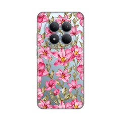 Zastitna silikonska maska (futrola) PRINT - Xiaomi Redmi Note 15 Pro 5G Magnolia.