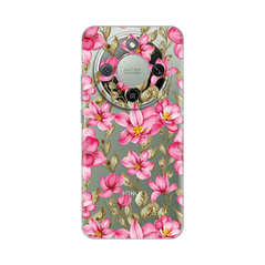 Zastitna silikonska maska (futrola) PRINT - Huawei Honor Magic 8 Lite Magnolia.