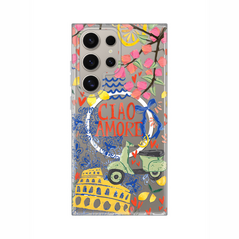 Zastitna maska (futrola) print Magsafe - Samsung S928B Galaxy S24 Ultra Ciao Amore.