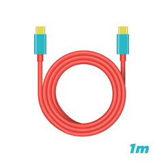 Data kabl Coteci Thunderbolt 87303 100W 4K 20Gbps PD na Type C crveni 1m.