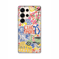 Zastitna maska (futrola) print Magsafe - Samsung S938 Galaxy S25 Ultra Ciao Amore.