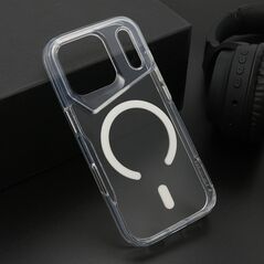 Zastitna maska (futrola) AURA MagSafe - iPhone 17 Pro bela (MS).