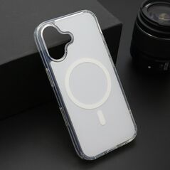 Zastitna maska (futrola) AMBER COLOR MagSafe - iPhone 17 bela (MS).