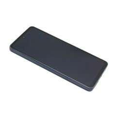 LCD displej (ekran) - Samsung A536 Galaxy A53 5G + Touch screen + okvir crni ORG (Comicell) (MS).