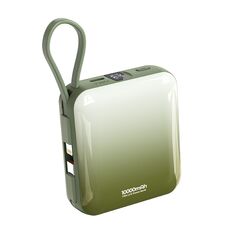 Univerzalna Back Up Baterija Moxom MX-PB155 fast 10000mAh SCP 22.5W QC18W+ PD20W 3A zeleni (MS).