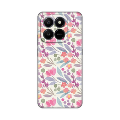 Zastitna silikonska maska (futrola) PRINT - Honor X7d 4G/400 Smart 5G Watercolor Flowers.